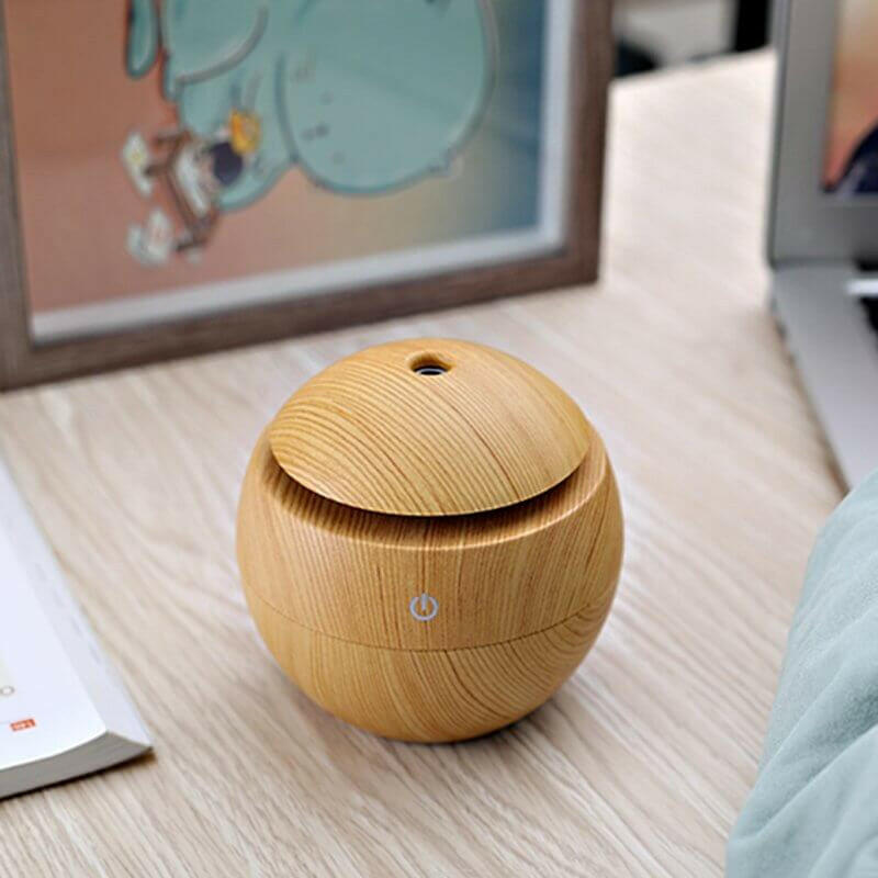 Wood Grain Desktop Humidifier.