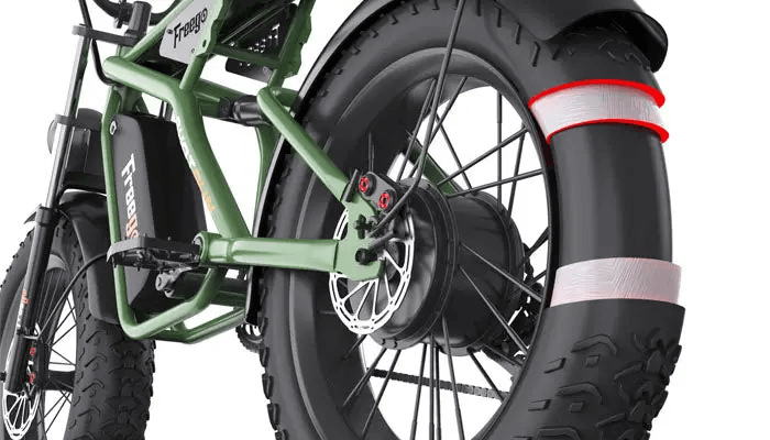 1400W Motor 7 Speed Gears Fat Tires Off Road Electric Bike