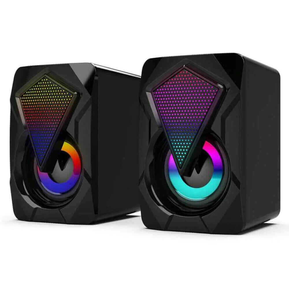 Dragon RGB Lighting - Computer Gaming Speakers.