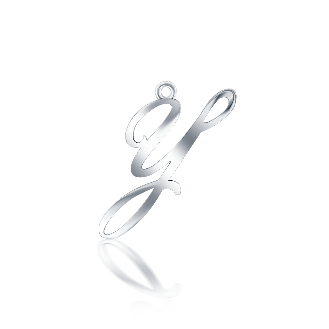 Elegant Letter “Y” Charm