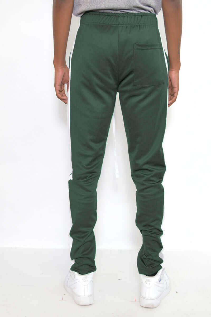 SLIM FIT TRACK PANTS.