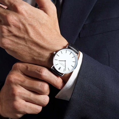 Handwriting Gifts for Groom, Engraved Watch for Men