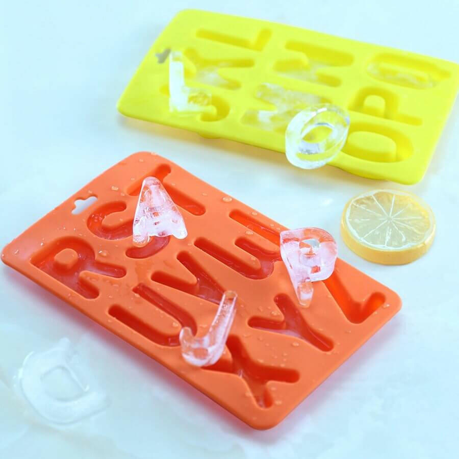 Letters Ice Cube Trays