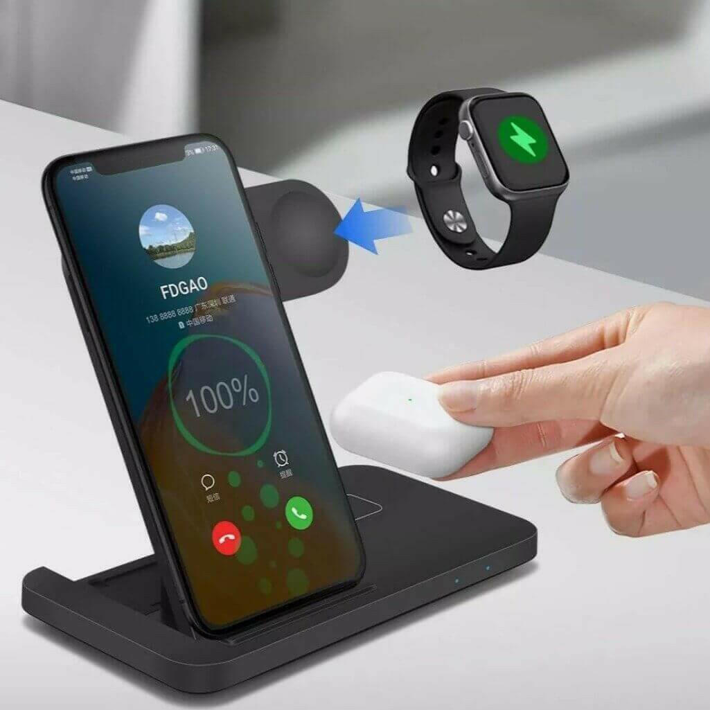 Ninja Dragons 3 in1 Wireless Foldable Charging Station.