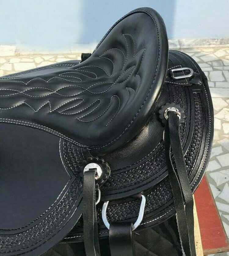 Genuine Leather Western Kids Horse Saddle And Tack Size 10" to 13"