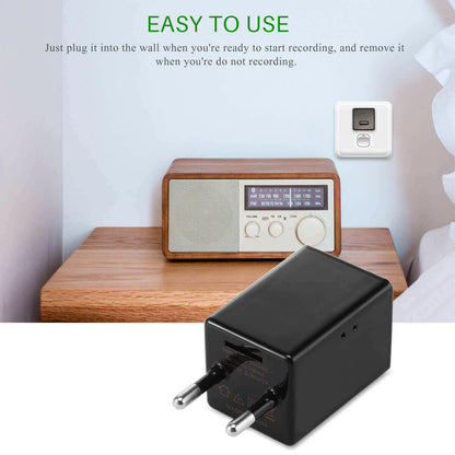 HD 1080P WIFI Camera Adapter Hidden Wall Charger.