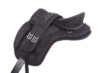 Treeless Freemax Synthetic Horse Saddle &amp; Girth Size 13" to 18" Inch