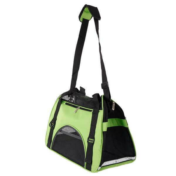 Hollow-out Portable Breathable Waterproof Pet Handbag.