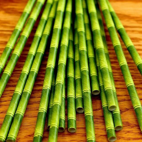 Tiki Paper Straws by Kikkerland