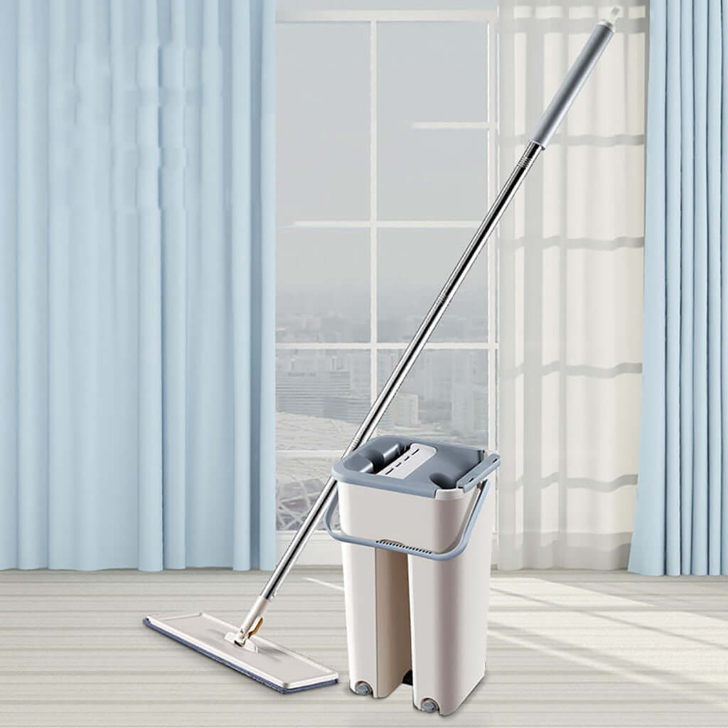 Flat Squeeze Magic Automatic Mop And Bucket
