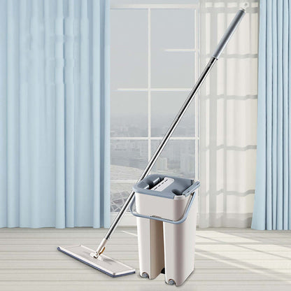 Flat Squeeze Magic Automatic Mop And Bucket