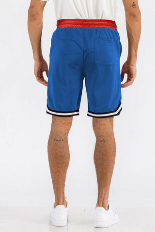 Mens Striped Basketball Active Jordan Shorts.