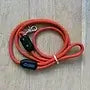 Clamped Climbing Rope Leash Orange.