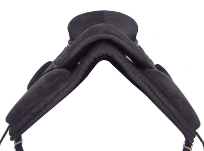 Treeless Freemax Synthetic Horse Saddle &amp; Girth Size 13" to 18" Inch