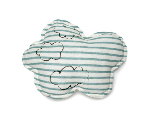 Cloud shaped pillow- Cloud print.