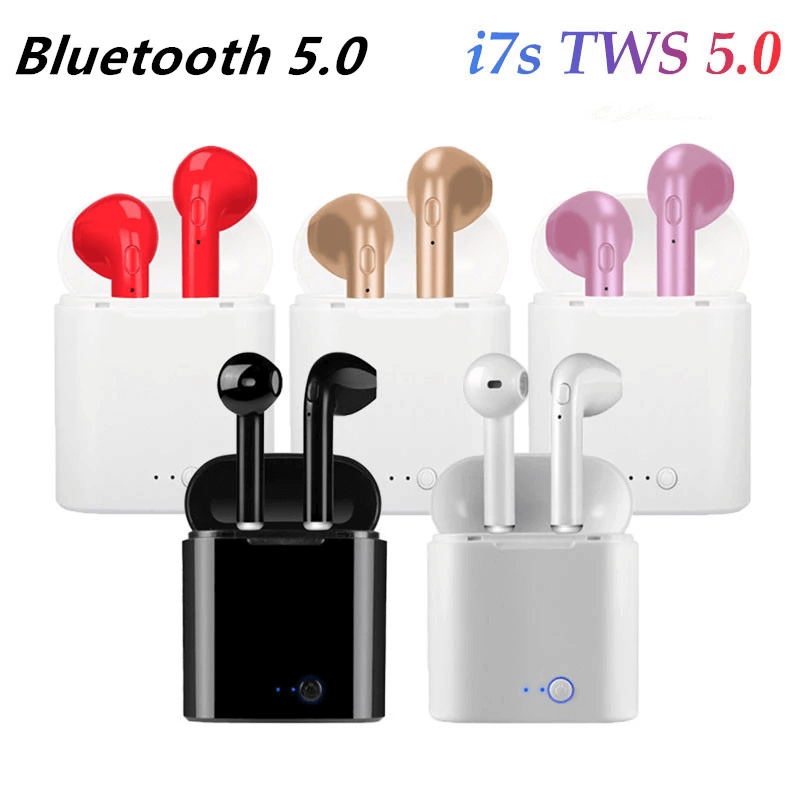 Bluetooth i7s TWS Wireless earbuds for Iphone Huawei Samsung