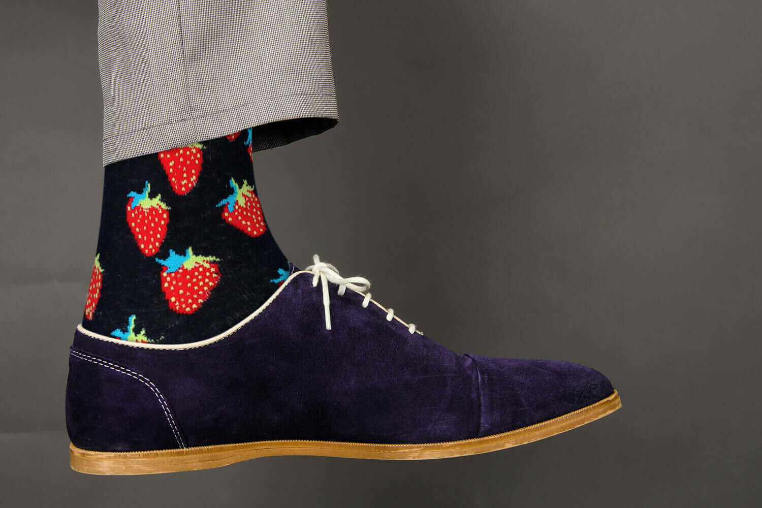 Sick Socks – Strawberry – Food Service Socks.