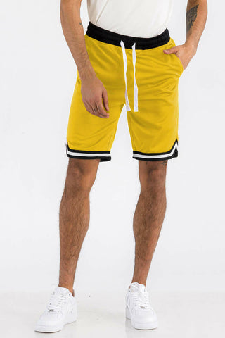 Mens Striped Basketball Active Jordan Shorts.