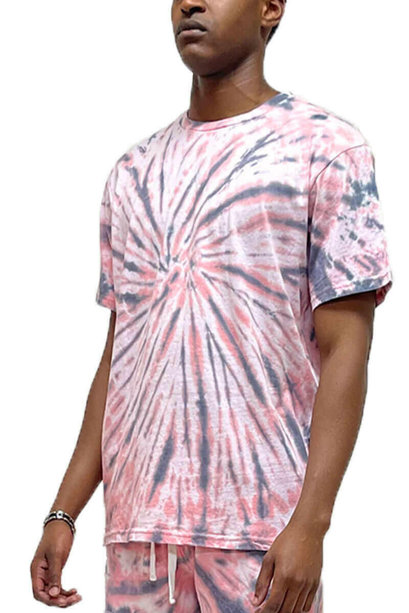 Swirl Tye Dye Tshirt and Short Set