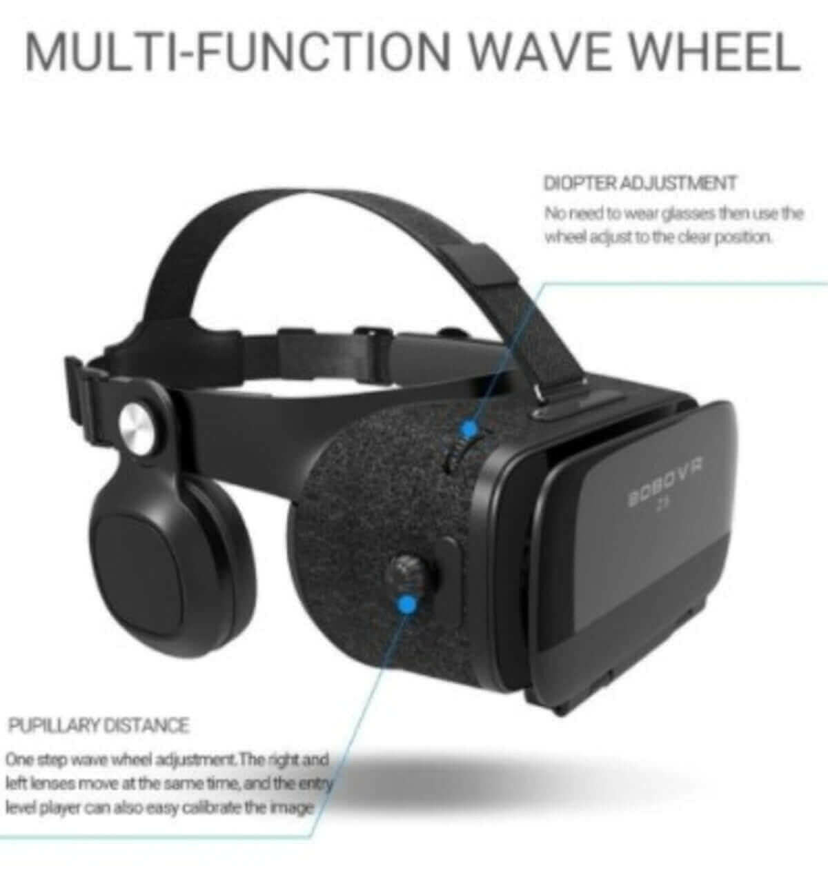 Dragon VR Gaming 3D Stereo Headset with Bluetooth Gaming Controller.