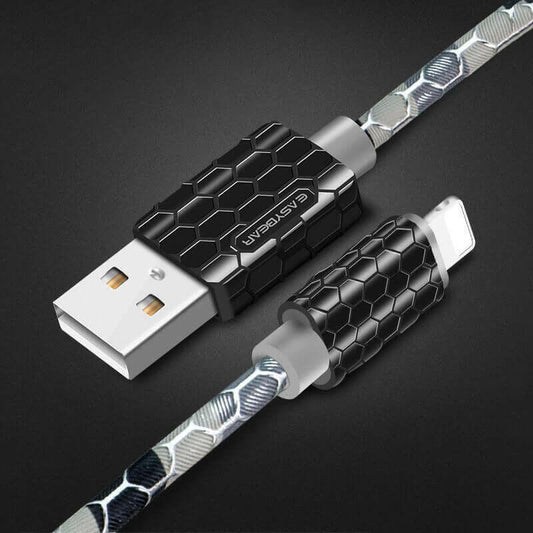 Snake Armour Lightning Cable.