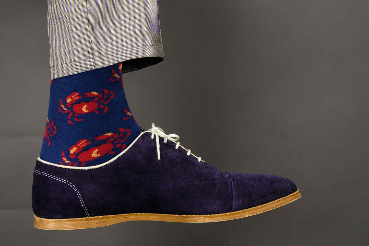 Sick Socks – Crab – Food Service Dress Casual Socks.