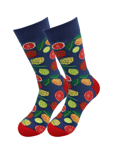 Sick Socks – Lemon / Lime – Casual Dress Socks.