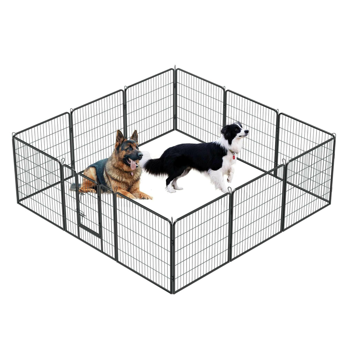 Dog Pens Outdoor 32" Height Foldable 12 Panels Heavy.