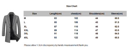 Fashion Plaid Single Breasted Jackets Men&