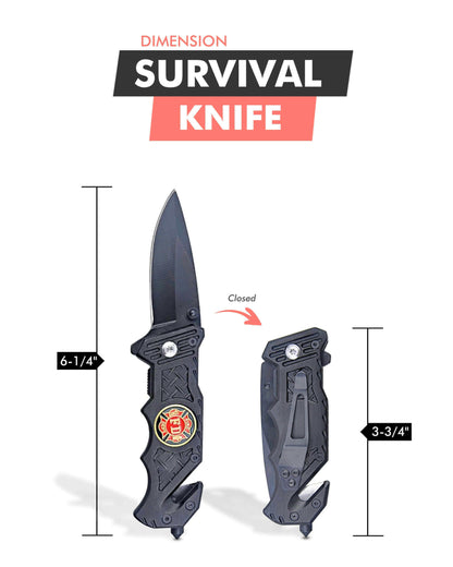 Discount Firefighter Survival Knife.