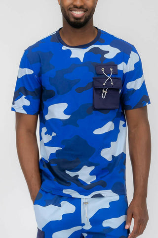 Full Camo Toggle Tshirt.