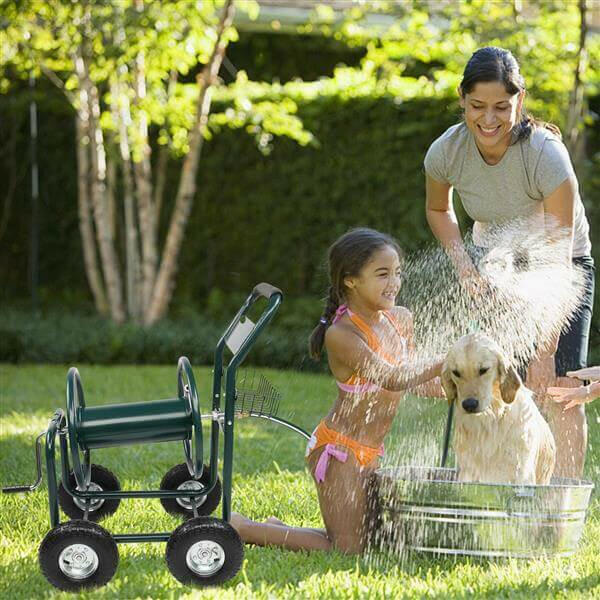 Iron Four-Wheel Pipe Truck