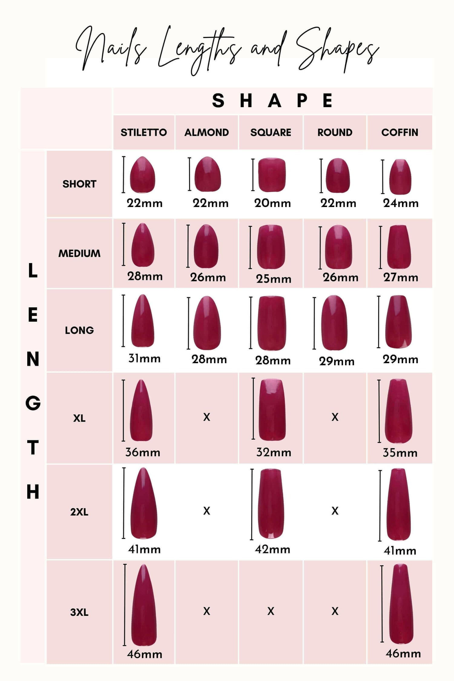 “Black Glam” Press On Nails Set