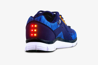 Men's Night Runner Shoes With Built-in Safety Lights.