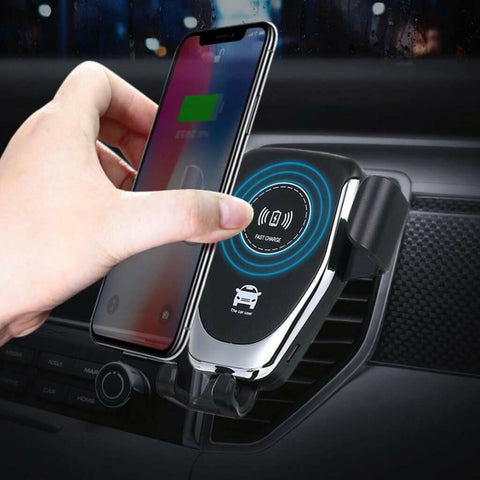 Ninja Dragon QI X Universal Wireless Charger with Car Mount Holder.