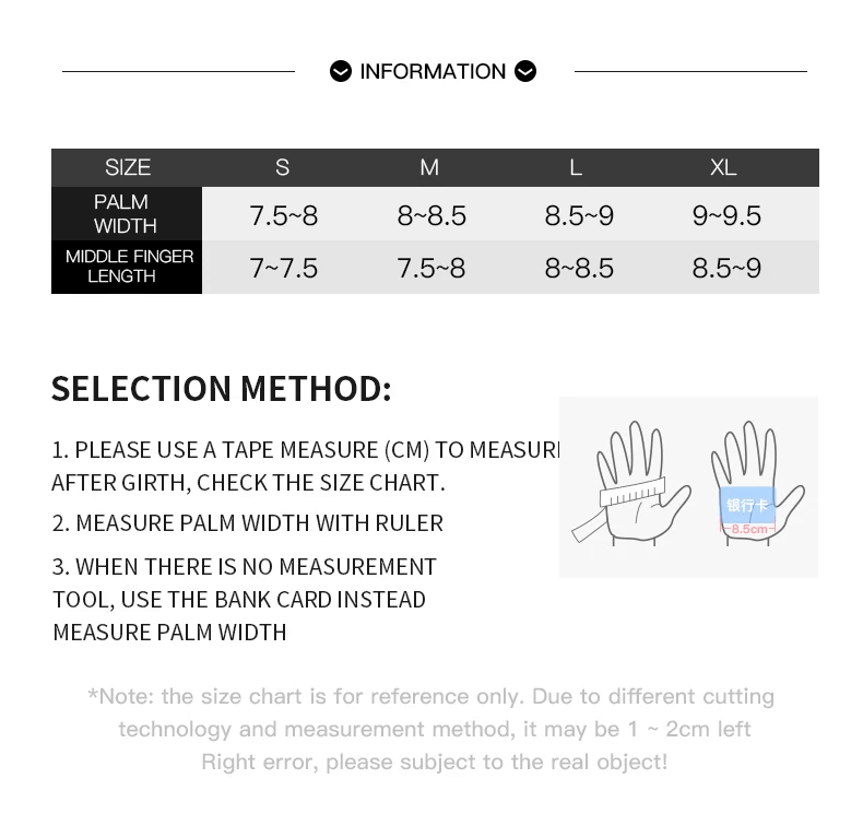 Thermal Gloves Winter Cycling Gloves With Wrist Support Touch Screen.