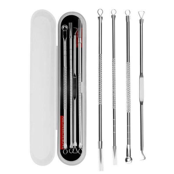 Facial Blackhead Remover Acne and Pimple Removal Tool Set.