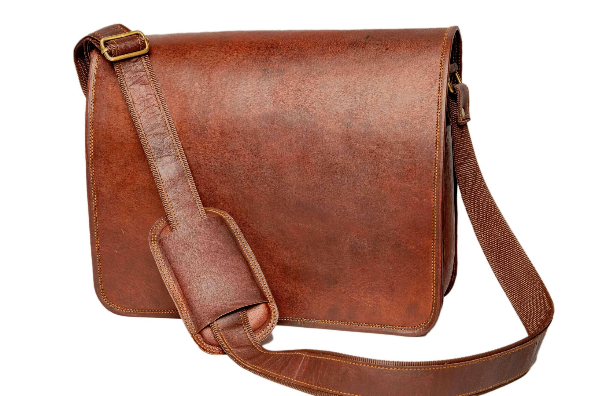 Combo Of 2 ,Leather Travel Backpack / Crossbody Laptop Bag..