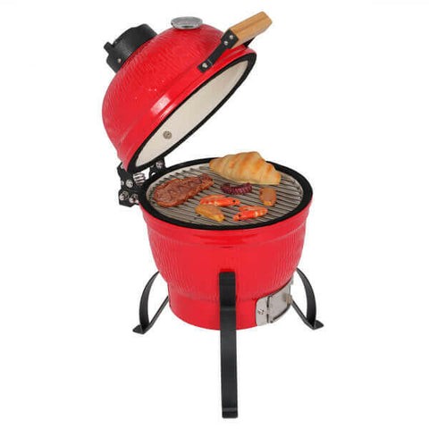 13inch Round Ceramic Charcoal Grill.