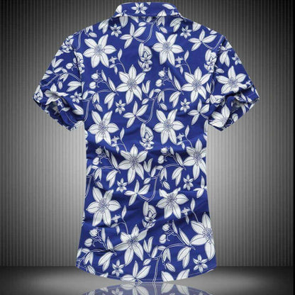 Mens Short Sleeve Floral Shirt.