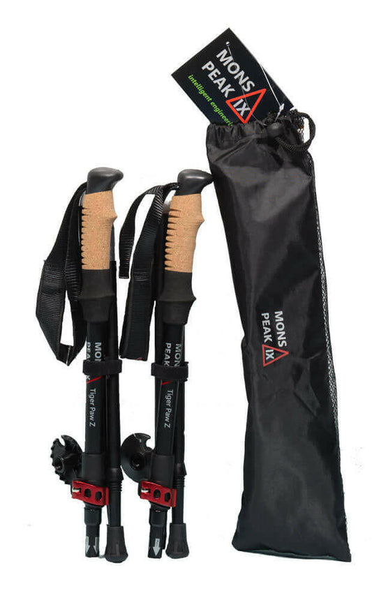 Mons Peak IX Tiger Paw Z Trekking Poles (Z-120).