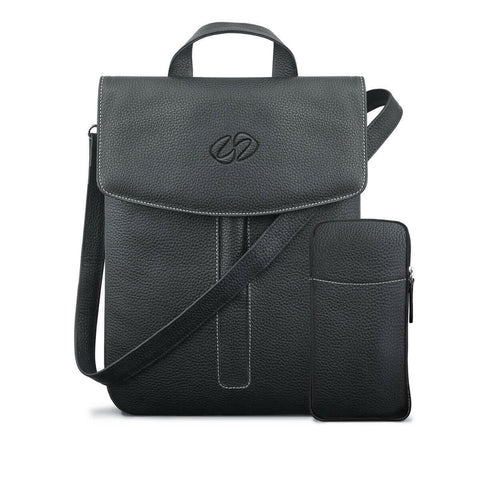 MacCase Premium Leather Crossbody Tablet Bag.