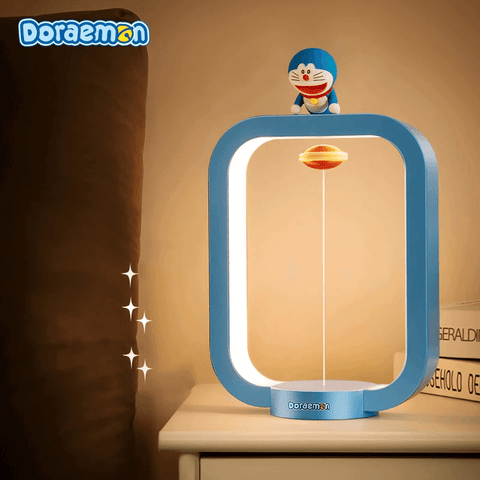 Magnetic Suspension Doraemon Desk Lamp Night Light Bright Adjustable