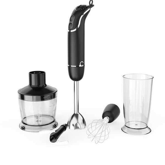 Electric 4-in-1 Hand Immersion Blender with 12-Speed Stick.