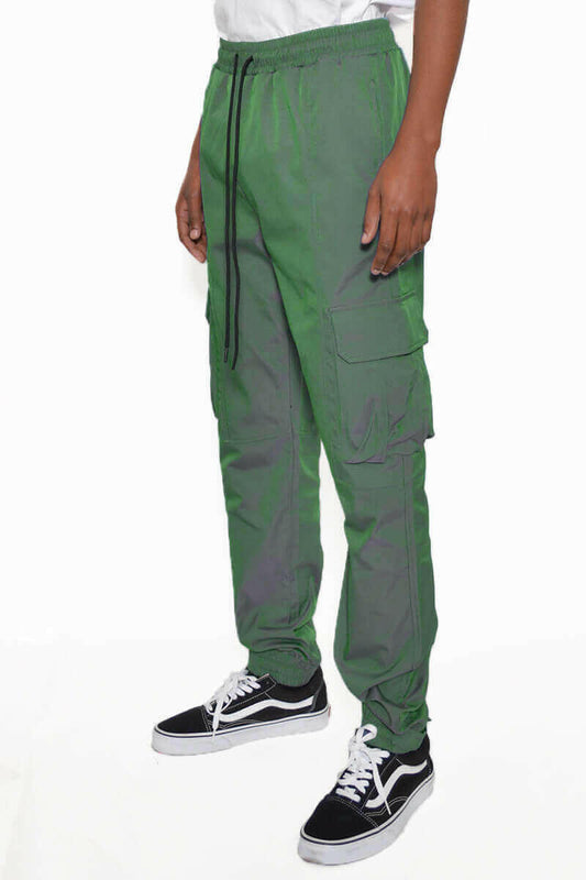 Iridescent Cargo Jogger.