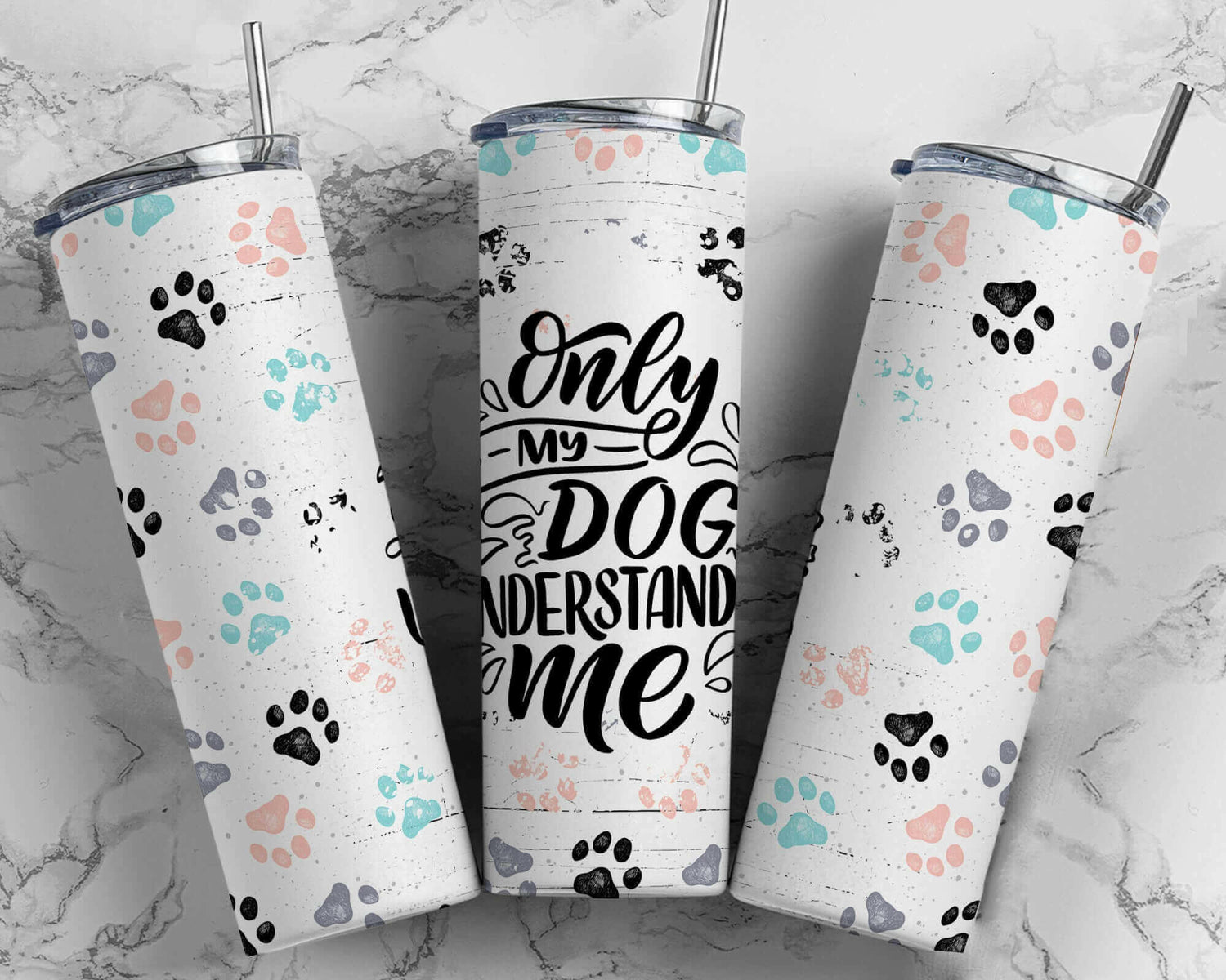 20oz Dog Understands Tumbler