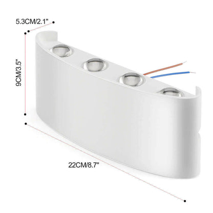 8W Wall Lamp for Home Warm White.