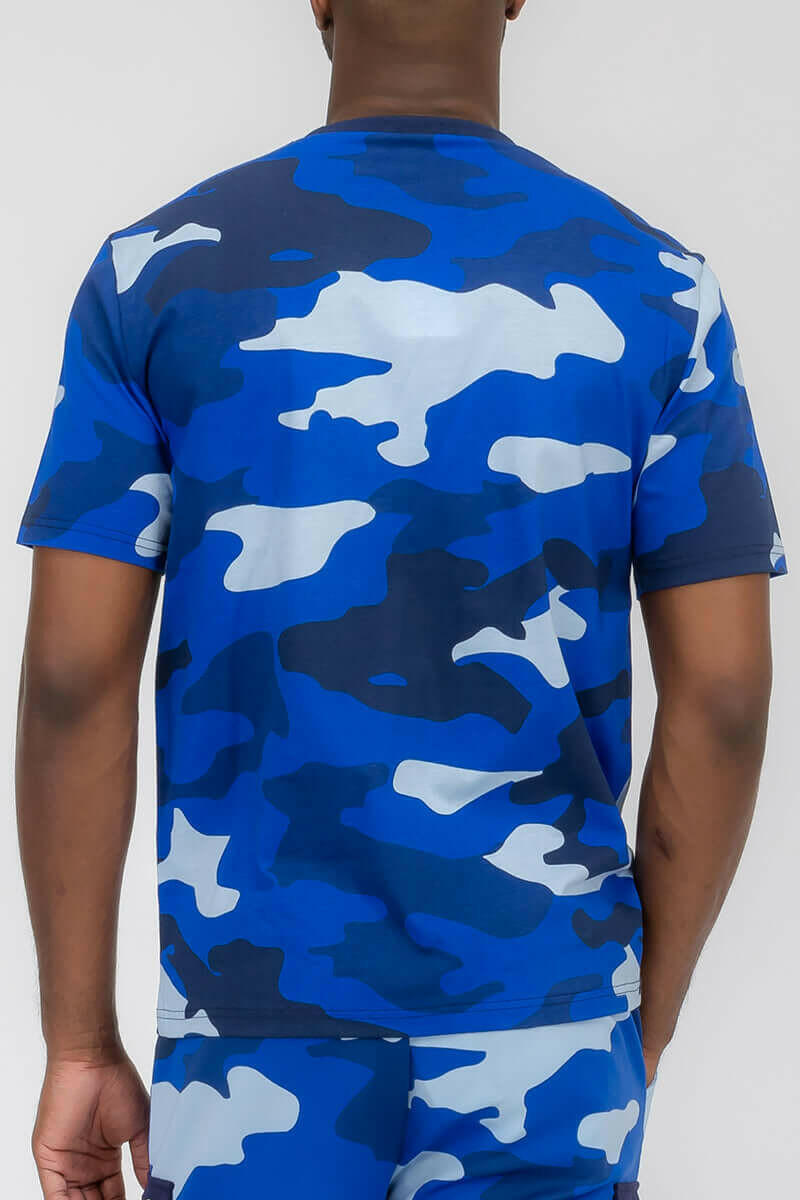 Full Camo Toggle Tshirt.