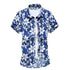 Mens Short Sleeve Floral Shirt