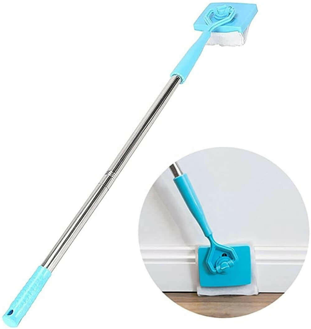 Baseboard Buddy Retractable Household Universal Cleaning Brush Mop.